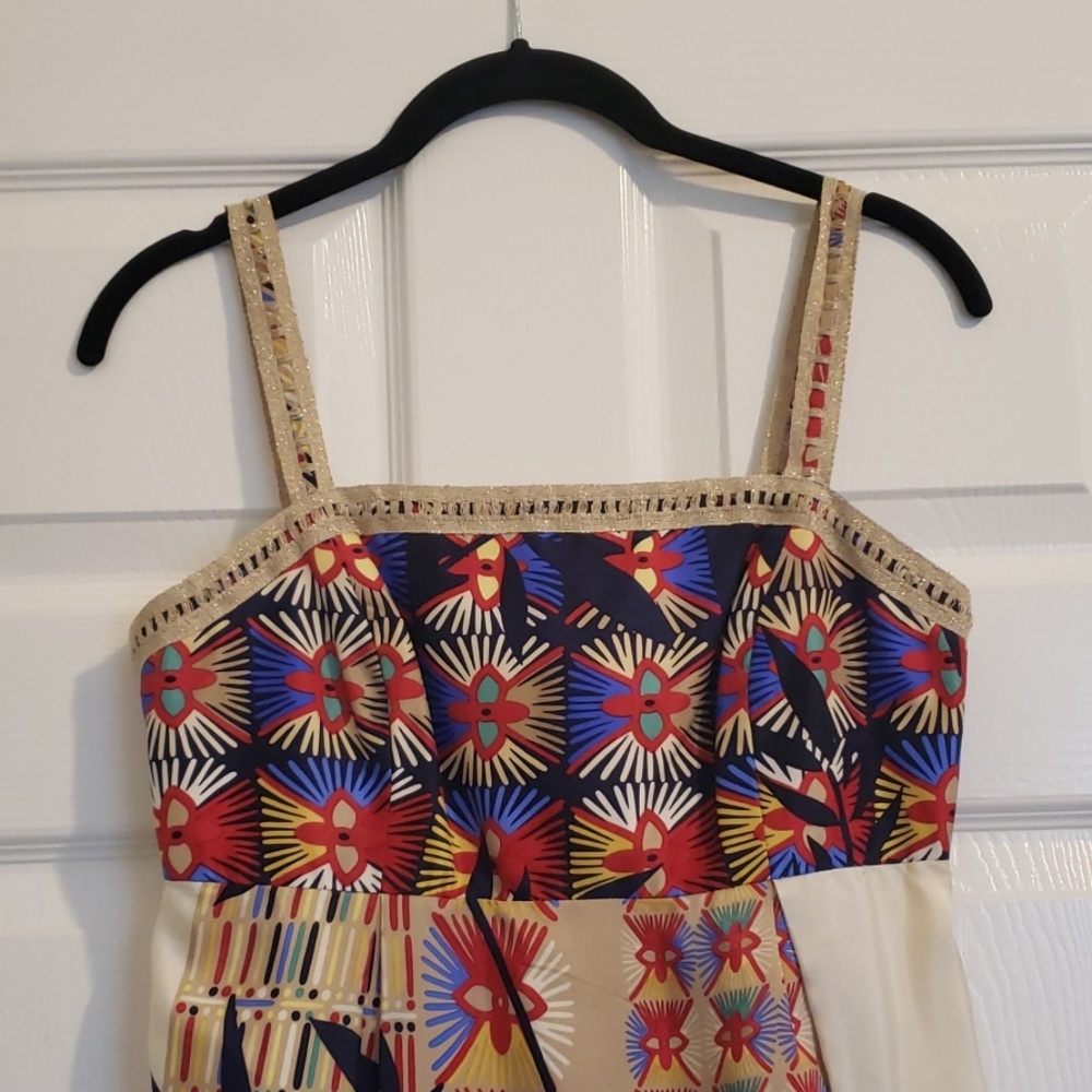 Muse Silk Printed Dress